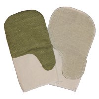 Рукавицы х/б с брезентовым наладонником