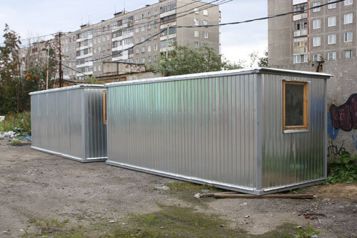 Блок-контейнер 6 х 2.4 х 2.4 (бытовка)