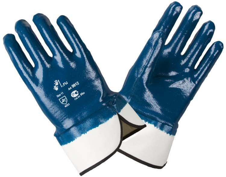 Краги-перчатки с нитриловым покрытием 9912