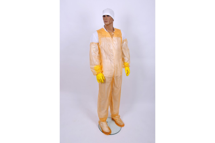 Полухалат пластикатовый