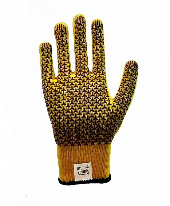Перчатки х/б "Олива Турбо", 6-нитка, 13 кл