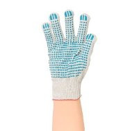 Перчатки х/б "Супер Люкс" (точка), 6 нитка, 10 класс